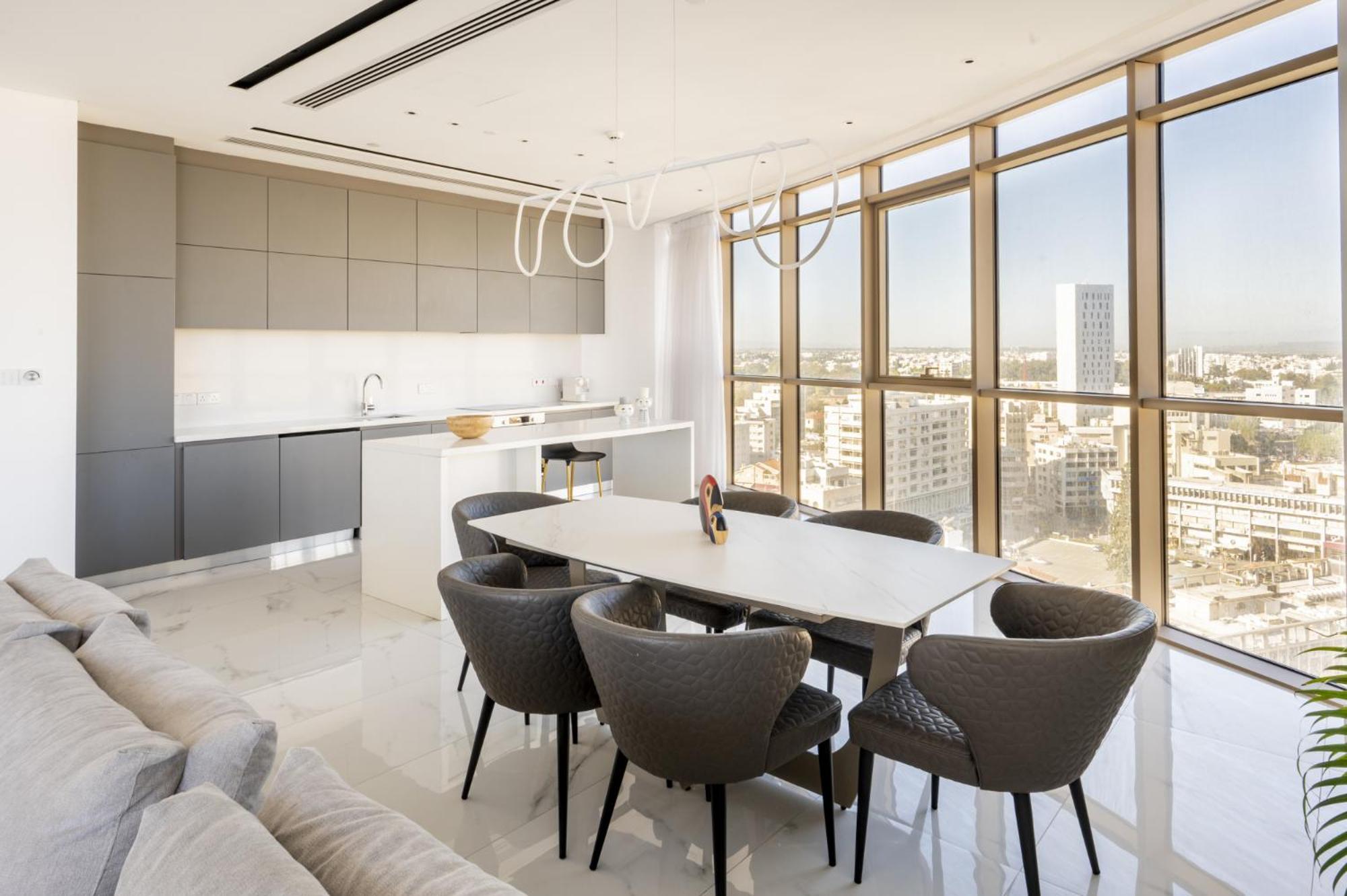360 Nicosia - Luxury Apartment Panoramic View ภายนอก รูปภาพ