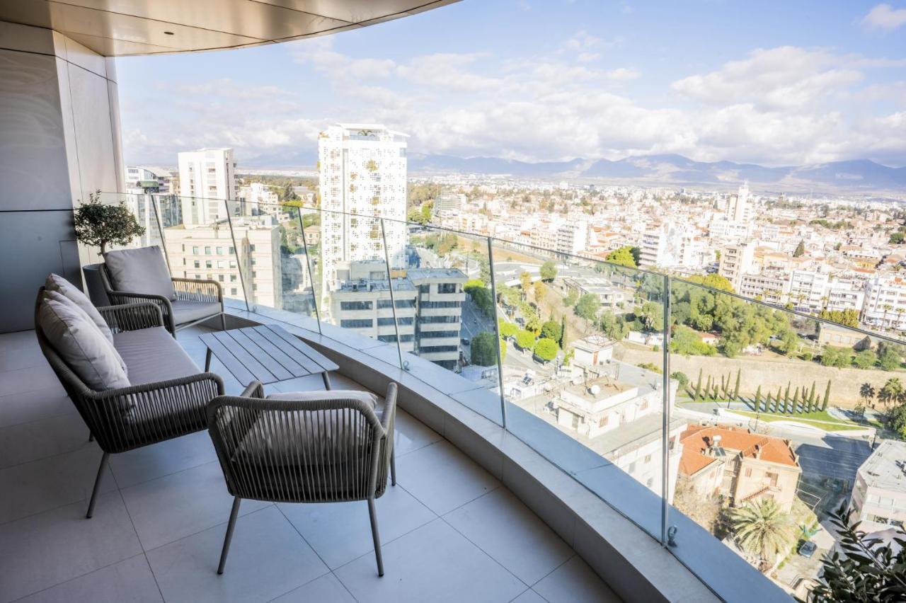 360 Nicosia - Luxury Apartment Panoramic View ภายนอก รูปภาพ